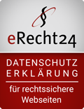 eRecht24-Siegel Datenschutz E-Recht24